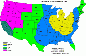 Transit Map Dayton OH1234324