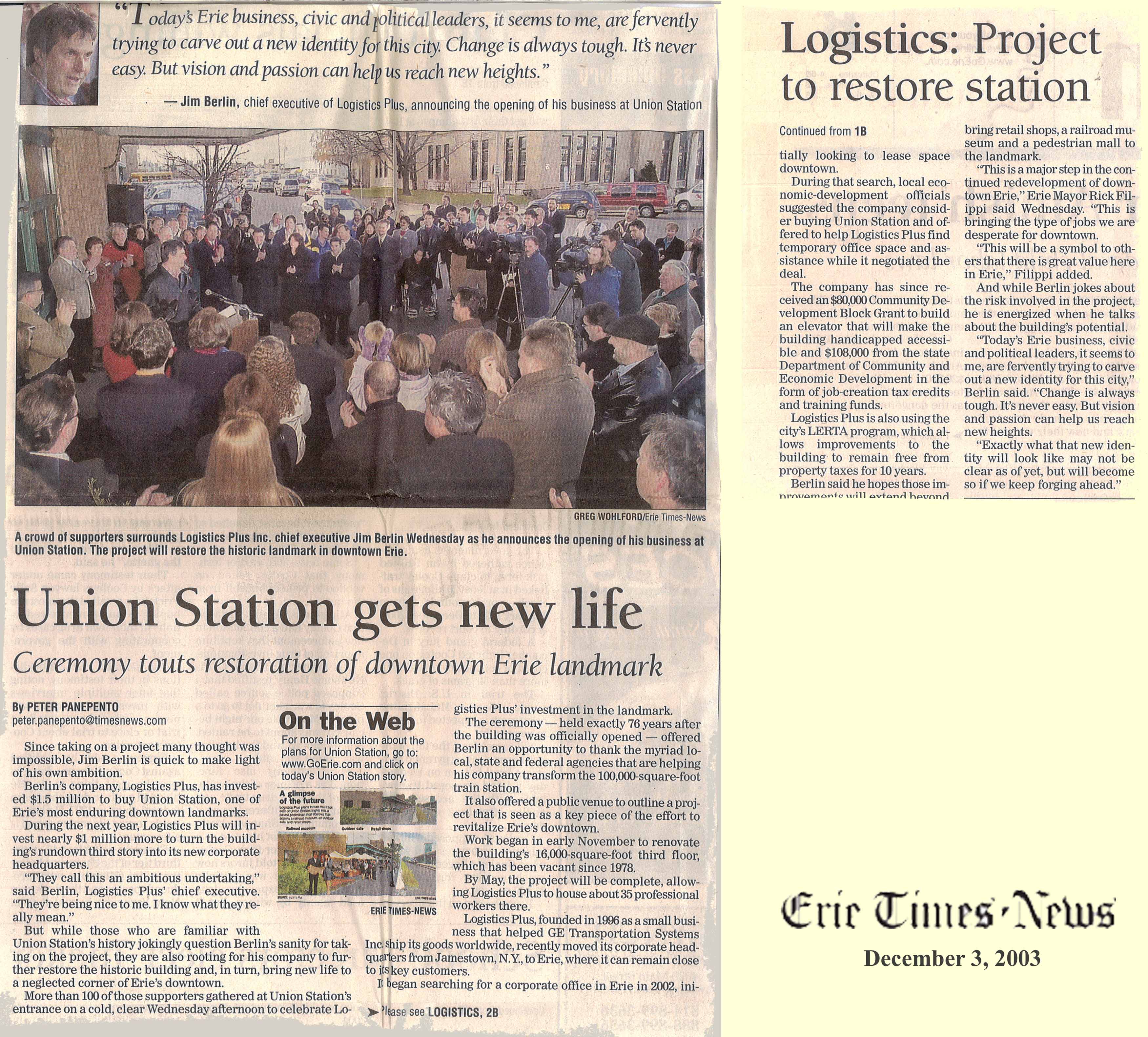 Newspaper Dec 3 2003