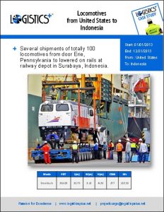 2013-12 Locomotives