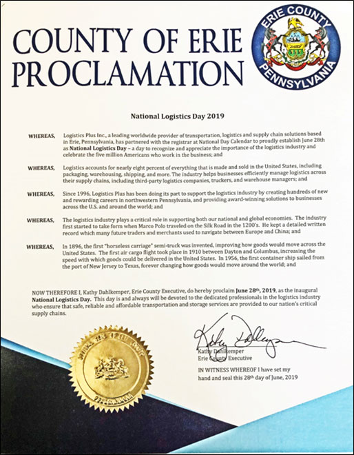 Erie County Proclamation Thumbnail