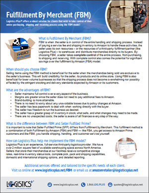 LP FBM Fulfillment by Merchant Flyer Thumbnail