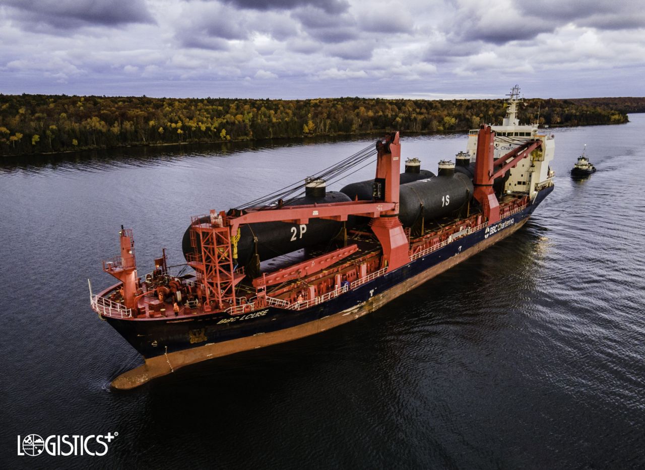 Logistics Plus Delivers 4 LNG Cargo Tanks to Wisconsin