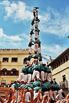 Human Pyramid Photo
