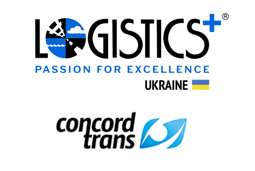 Logistics Plus Ukraine and Concord-Trans Logos