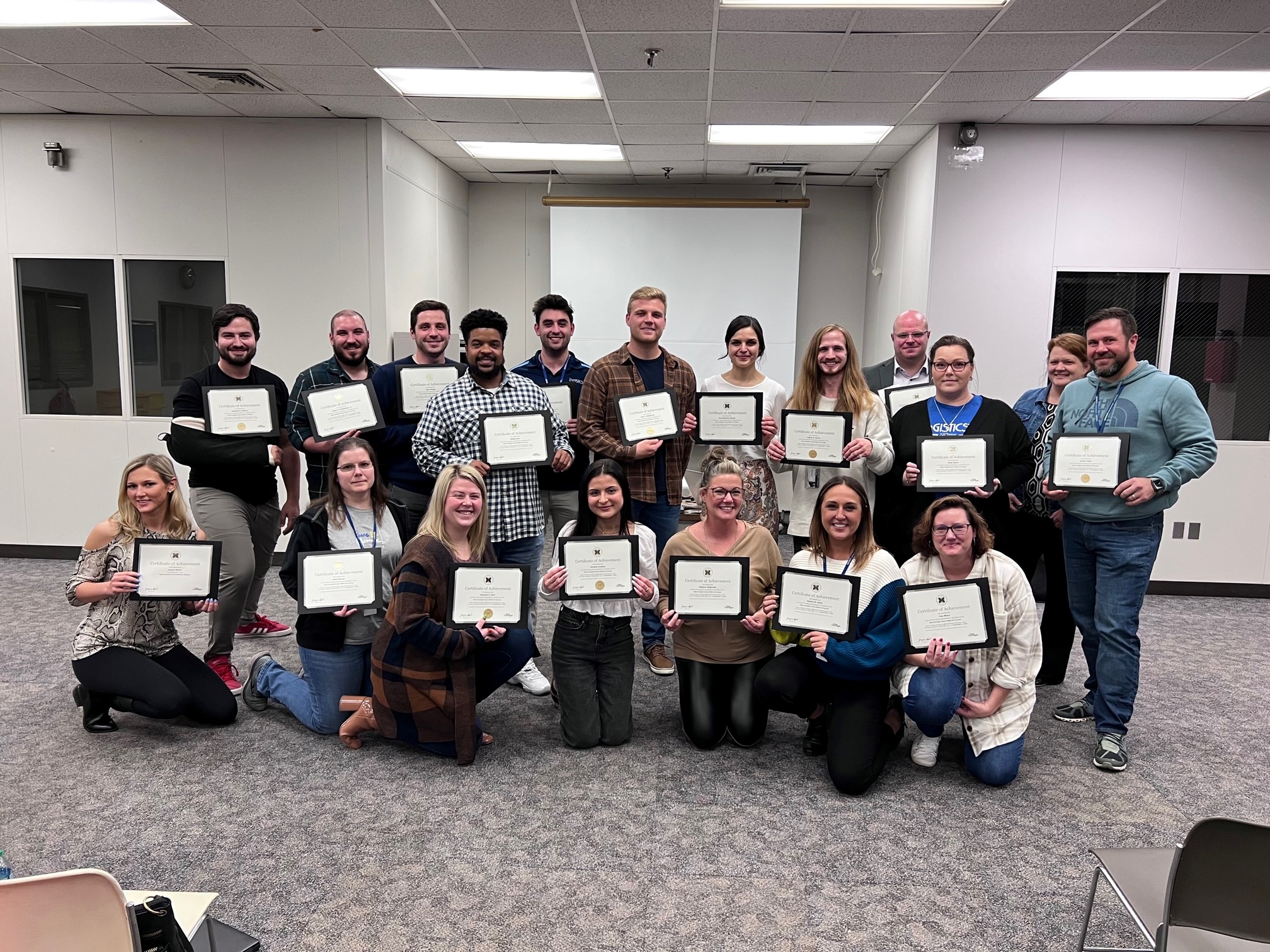 Employees complete dale carnegie skills for success program