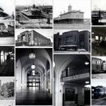 Erie Union Train Station Old Photo Collage