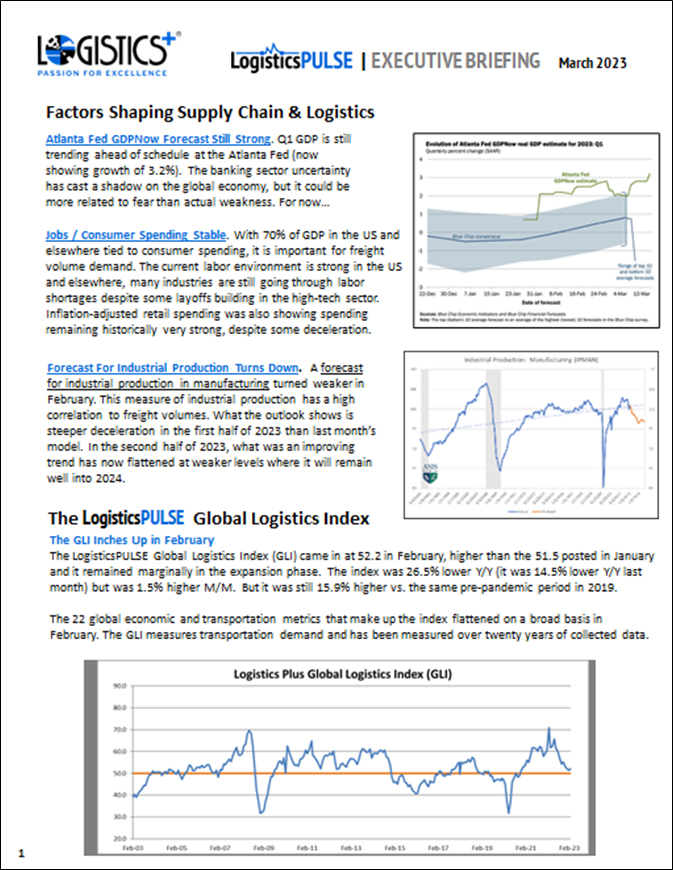 LogisticsPulse Monthly Briefing Mar 2023