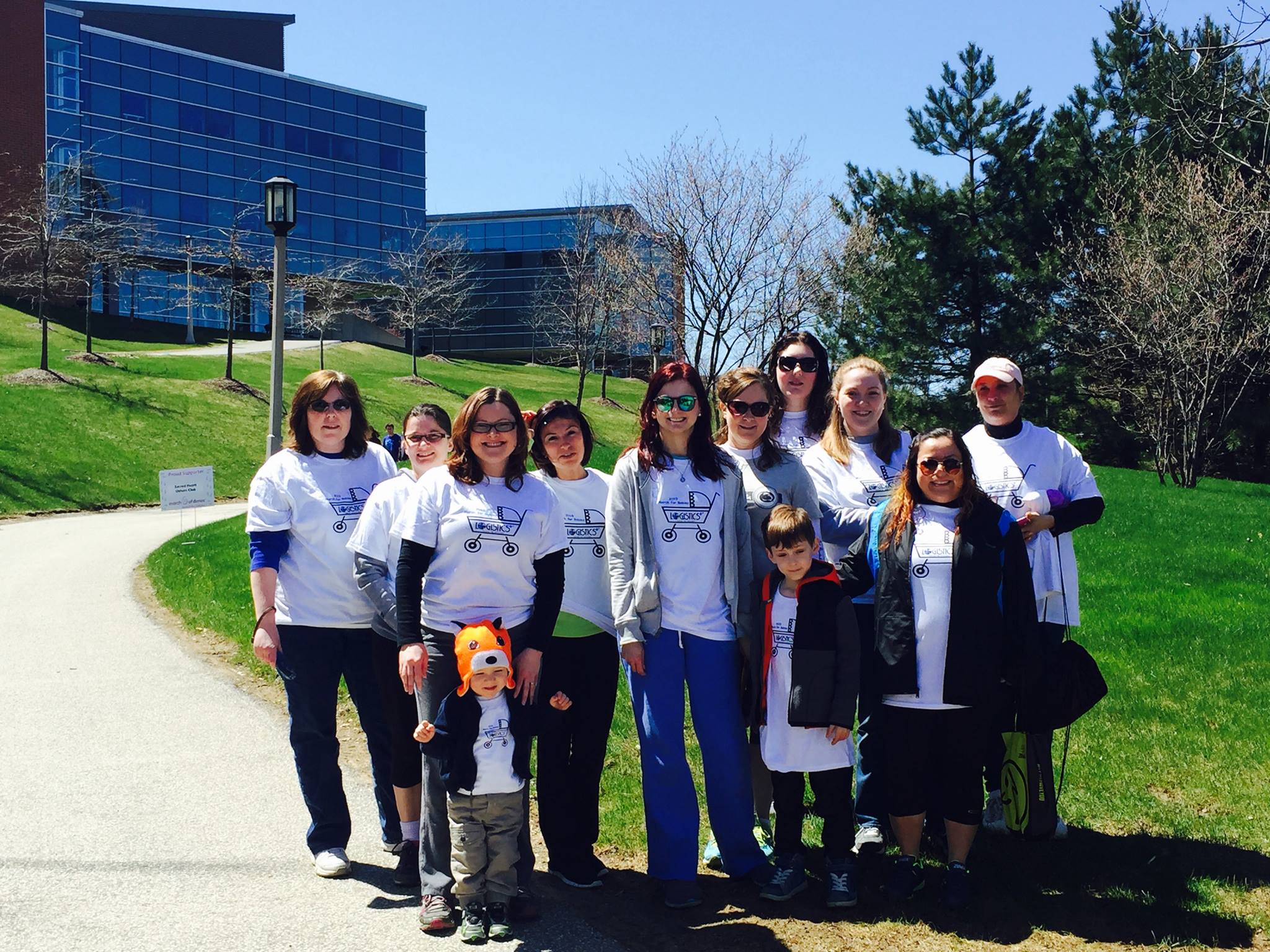 Logistics Plus Erie Employees March for Babies