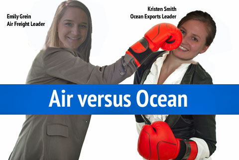 Air Freight Forwarding versus Ocean Freight Forwarding