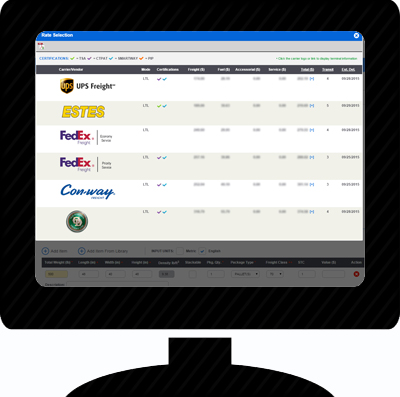 Rate-Selection-Monitor