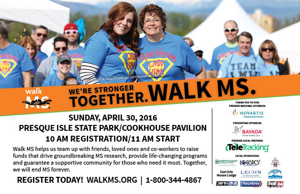 Erie Walk MS Ad