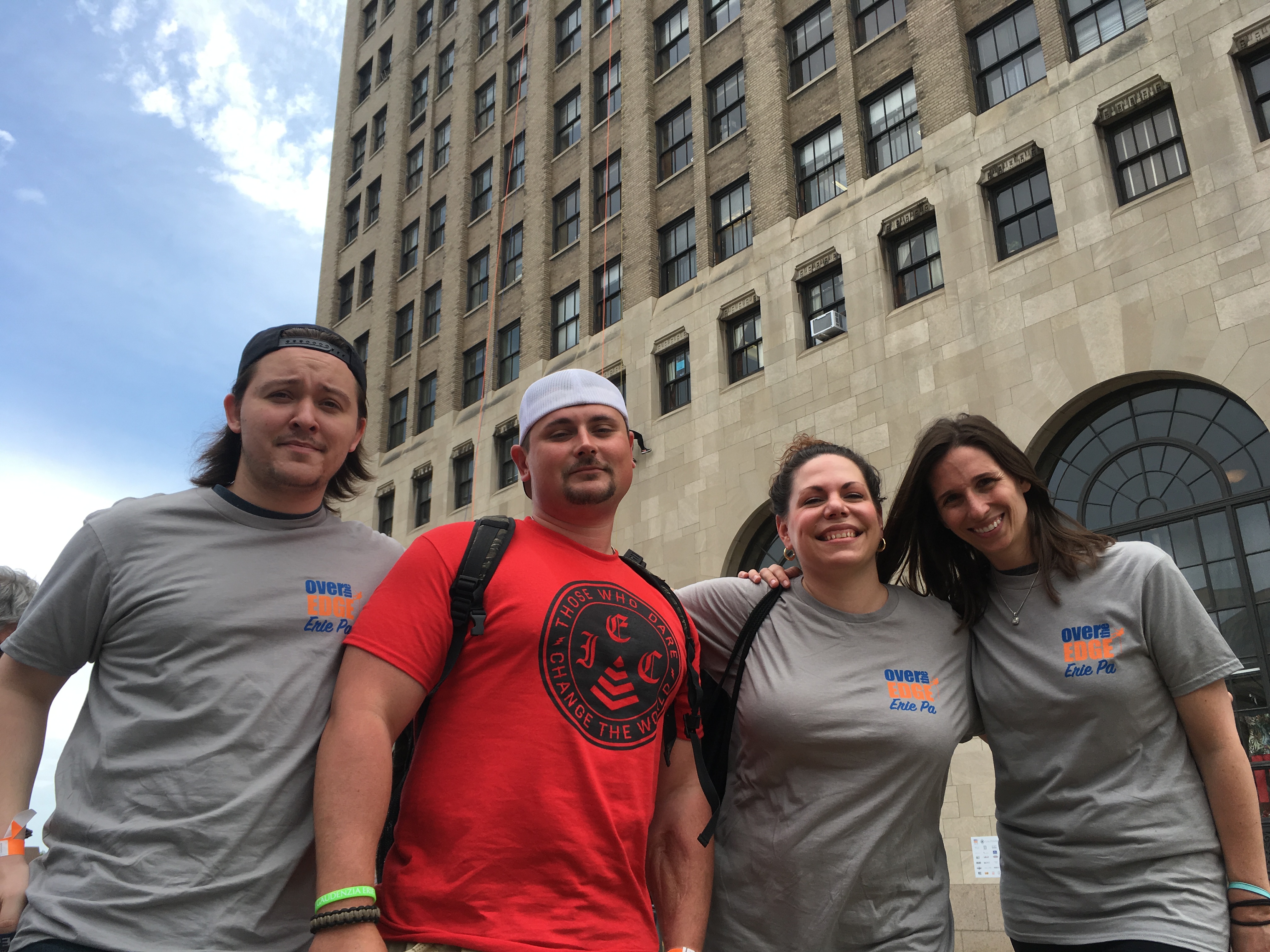 Four Logistics Plus Employees Go Over The Edge