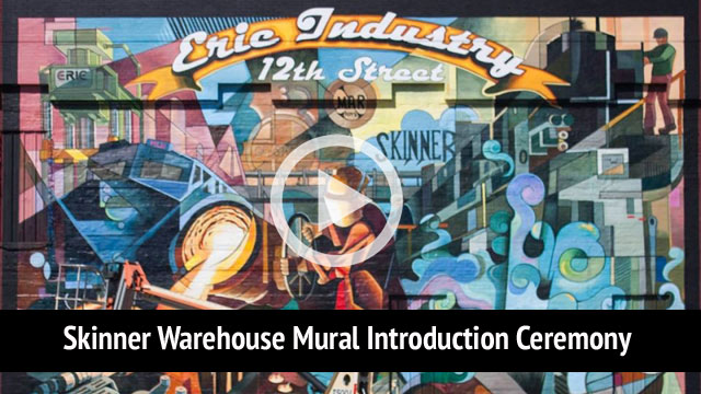 Skinner Warehouse Mural Introduction Ceremony