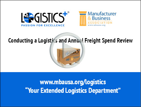 Conducting a Logistics and Annual Freight Spend Review Webinar