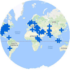 Google-Directory-Map-Circle