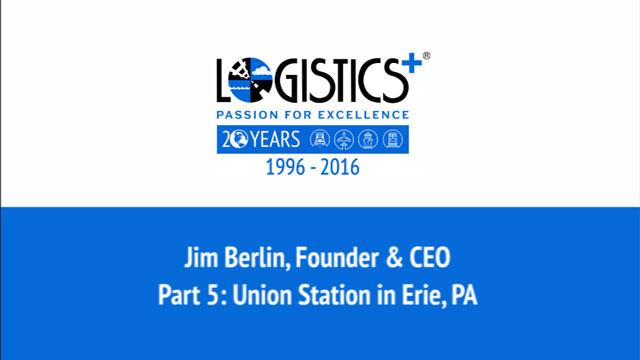 Jim Berlin Video Interviews – Part 5: Union Station in Erie, PA