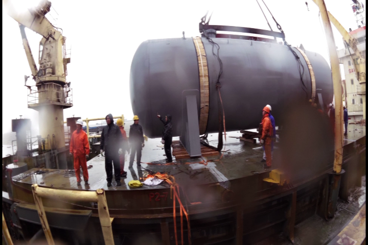 Logistics Plus Transports 85 Metric Ton Deck Tank to Philippines