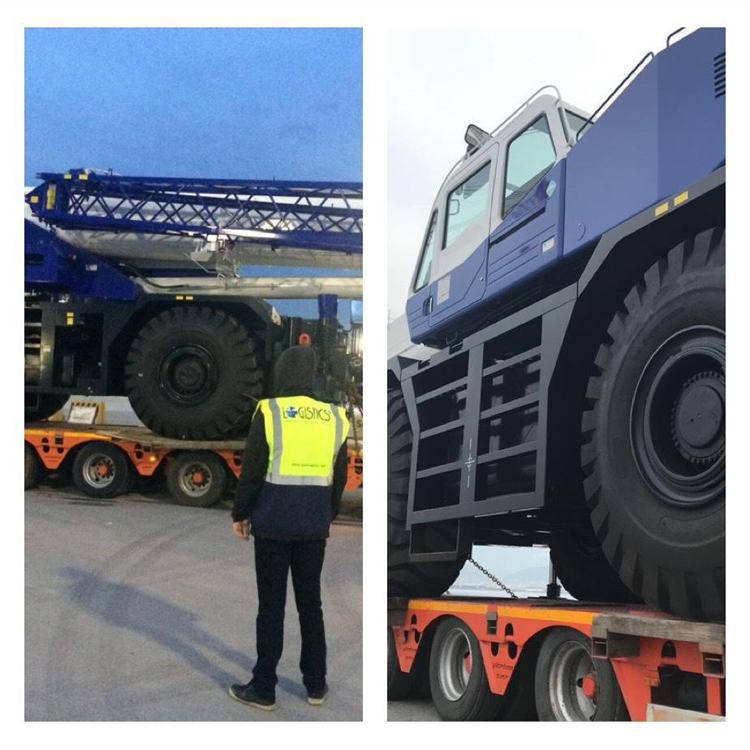 52 Ton Mobile Crane from Japan to Turkmenistan