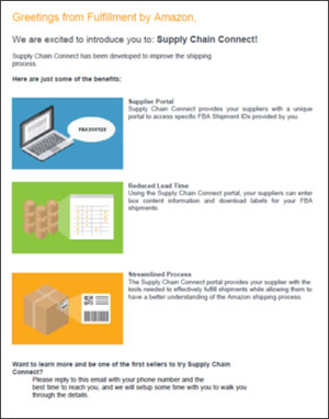 Amazon Supply Chain Connect Flyer Thumbnail