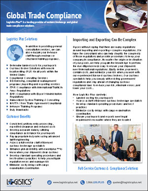 LP Global Trade Compliance Flyer Thumbnail