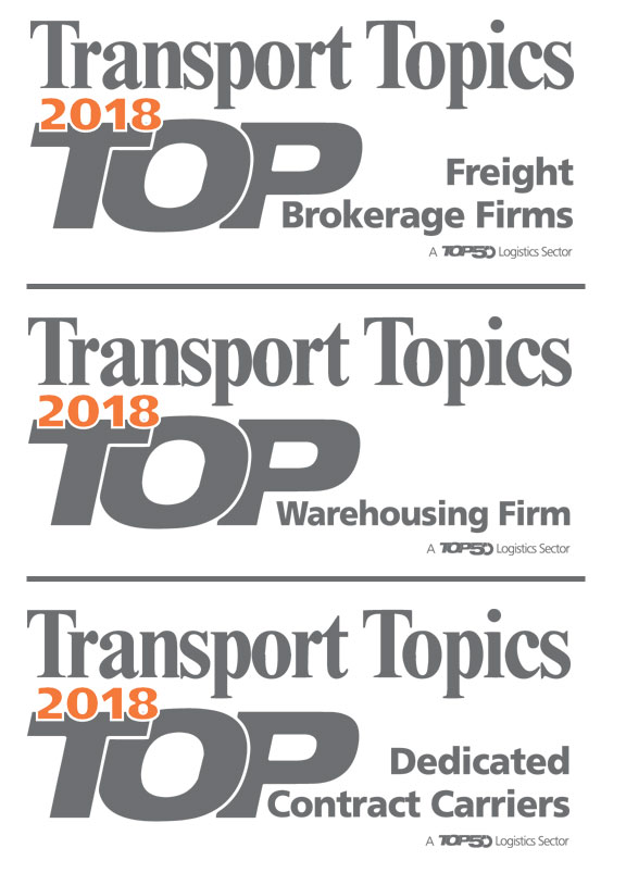 Logistics Plus Named to 2018 Transport Topics 3PL Lists