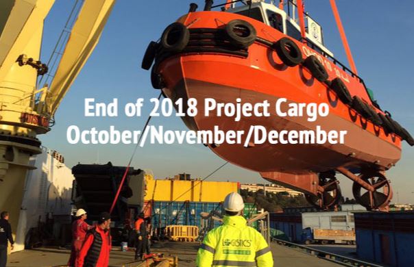 Examples of Project Cargo Managed in Oct./Nov./Dec. 2018