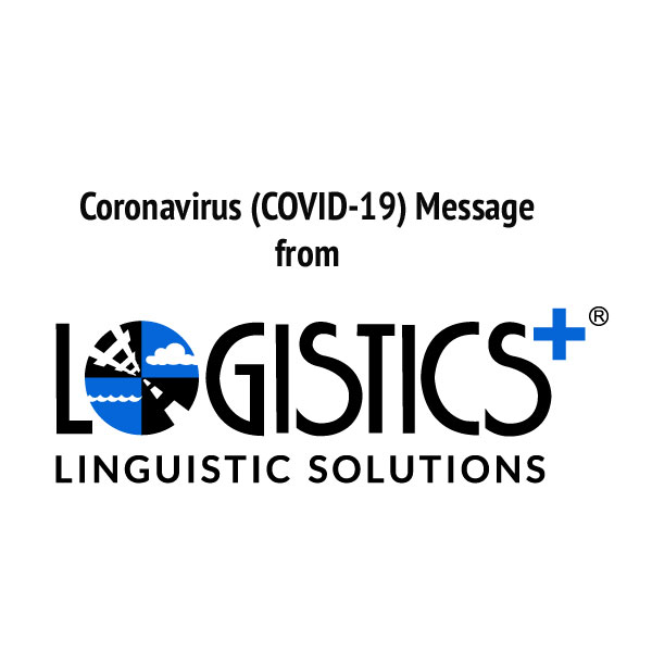 Coronavirus Message from Logistics Plus Linguistic Solutions