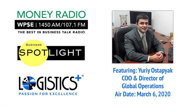 Yuriy Ostapyak Featured on WPSE Radio Business Spotlight: 3/6/20