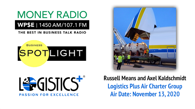 LP Air Charter Group Featured on WPSE Radio Business Spotlight