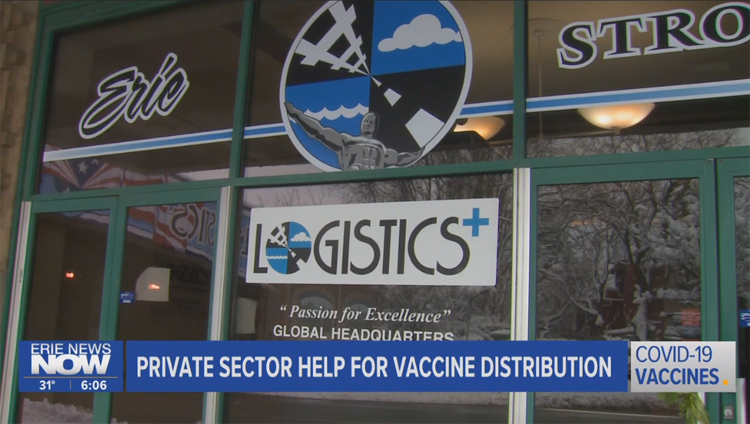 Gretchen Seth Discusses Covid-19 Vaccine Distribution on Erie News Now