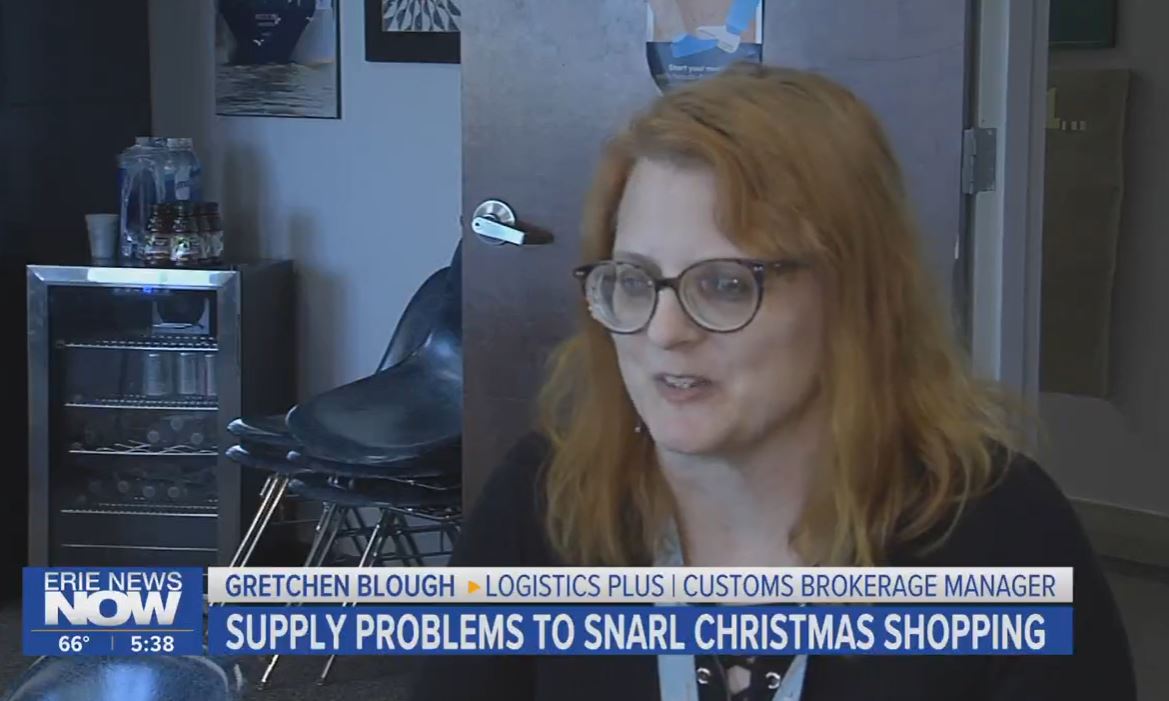 Gretchen Blough Discusses Supply Chain Issues on Erie News Now