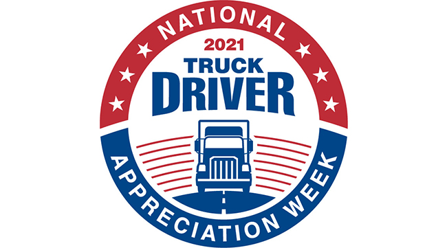 2021 National Truck Driver Appreciation Week