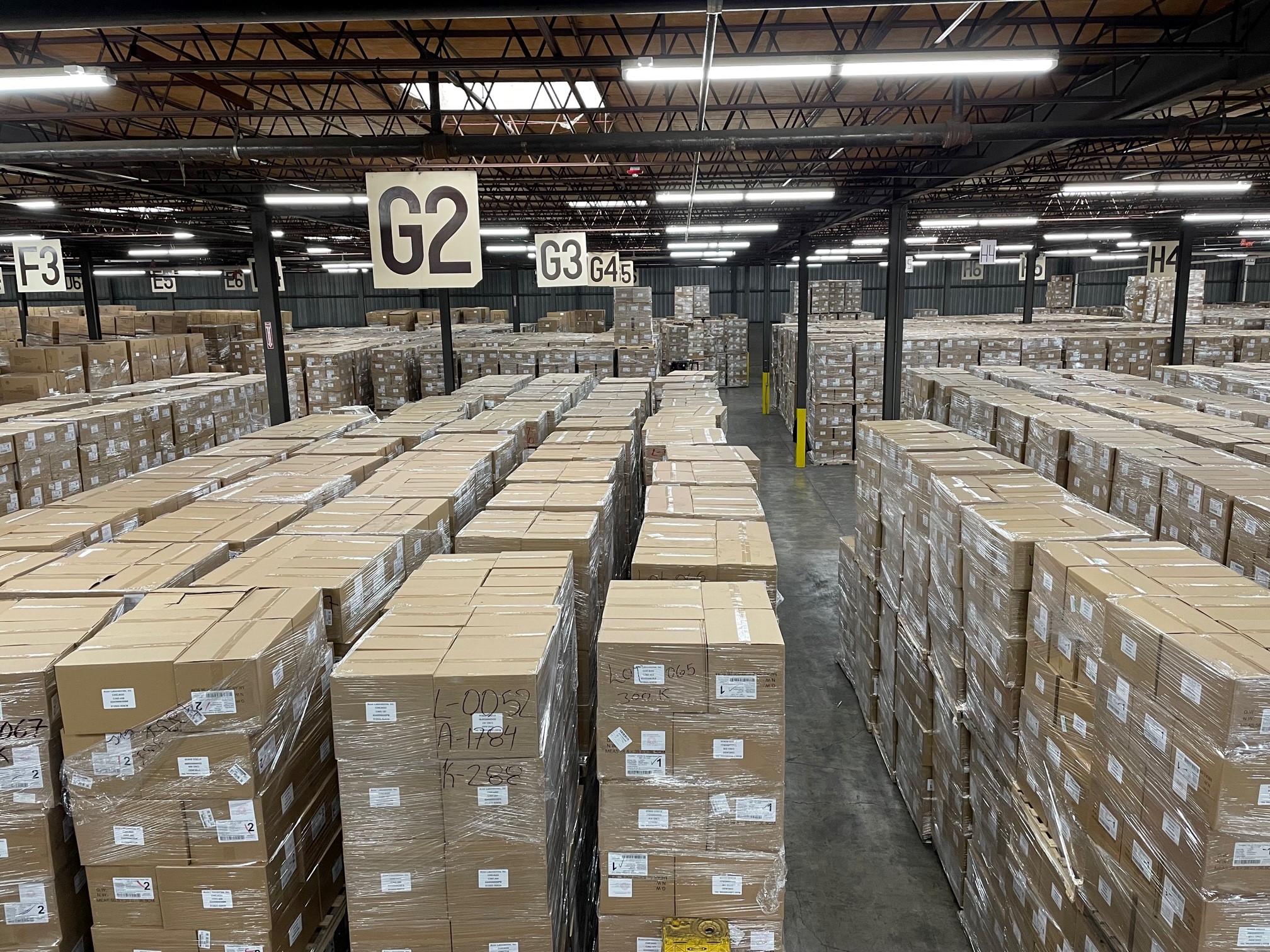 Logistics Plus Warehouses Handle Covid Test Kit Project