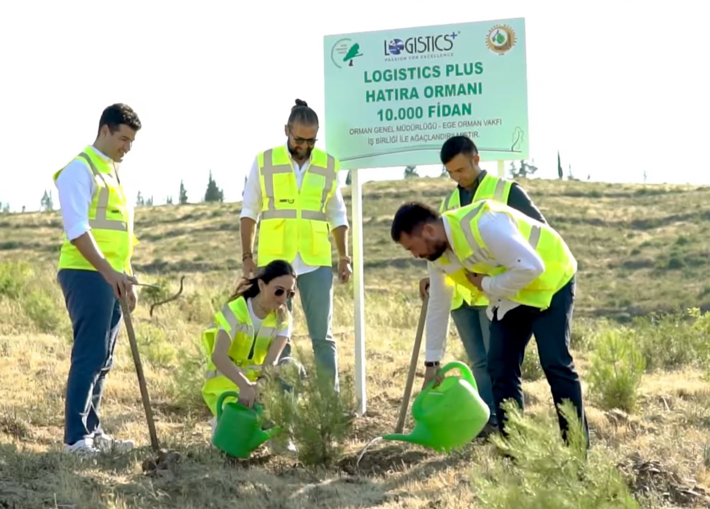 Logistics Plus Memorial Forest in the Bergama Region of Turkey