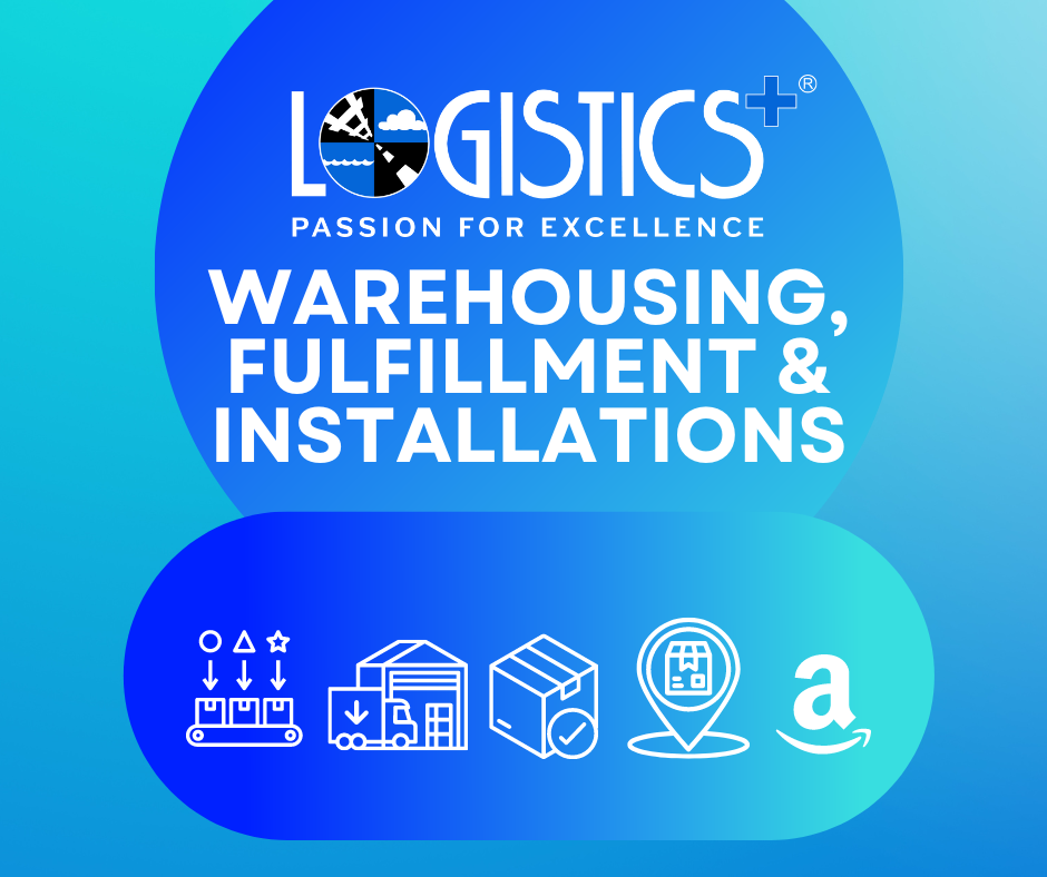 Logistics Plus Infographic – Warehousing, Fulfillment & Installation