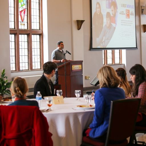 Yuriy Ostapyak Speaks at Gannon Business Day