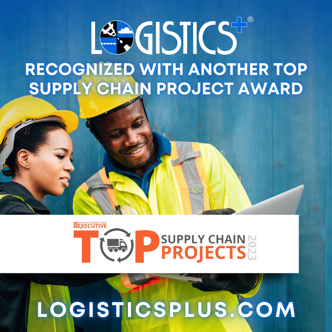 Logistics Plus Recognized with Another Top Supply Chain Project Award
