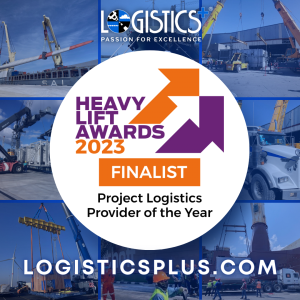 Logistics Plus Named a Finalist for 2023 Heavy Lift Awards