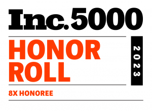 2023Inc5000_Custom_HonorRoll_8X