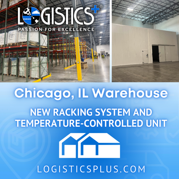 Logistics Plus Chicago Warehouse Expands Capabilities