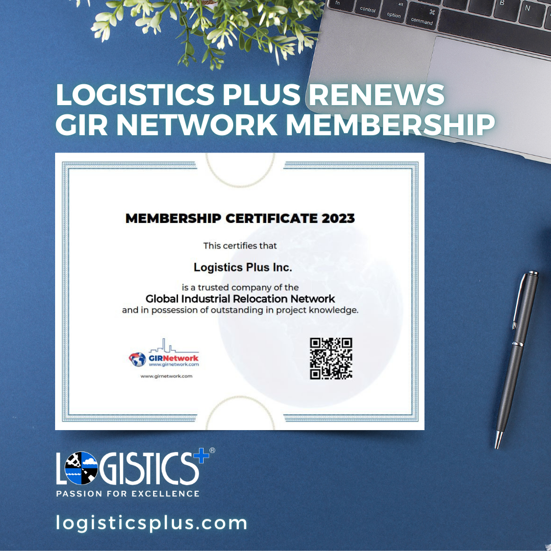 Logistics Plus Renews GIR Network Membership
