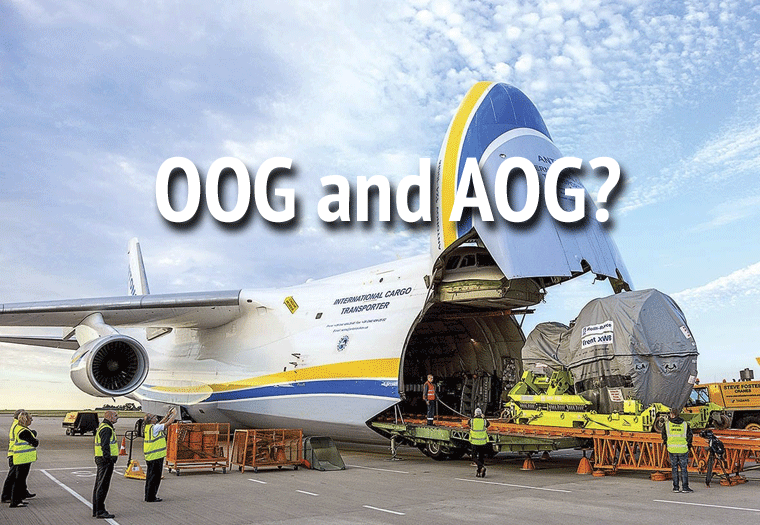 Explaining OOG and AOG as it relates to Air Cargo Shipping