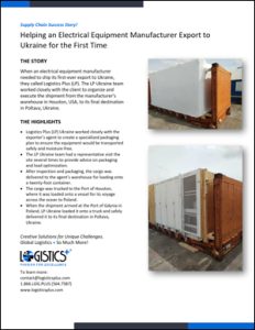 Supply Chain Success Story - Electrical Equipment
