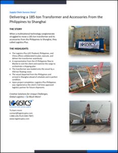 Supply Chain Success Story - Philippines Transformer Thumbnail