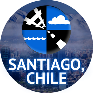Santiago Chile graphic