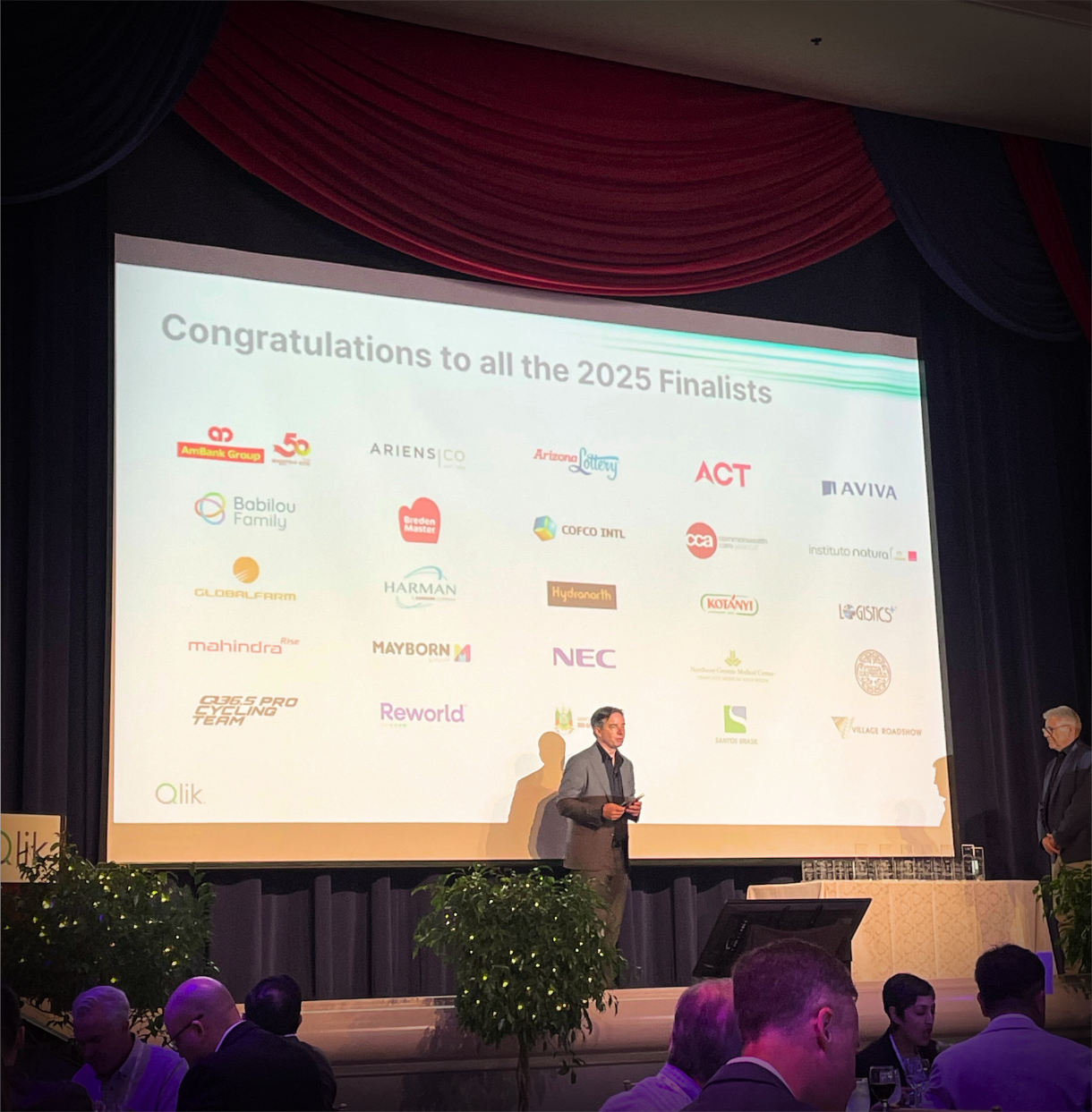 Qlik Award Stage