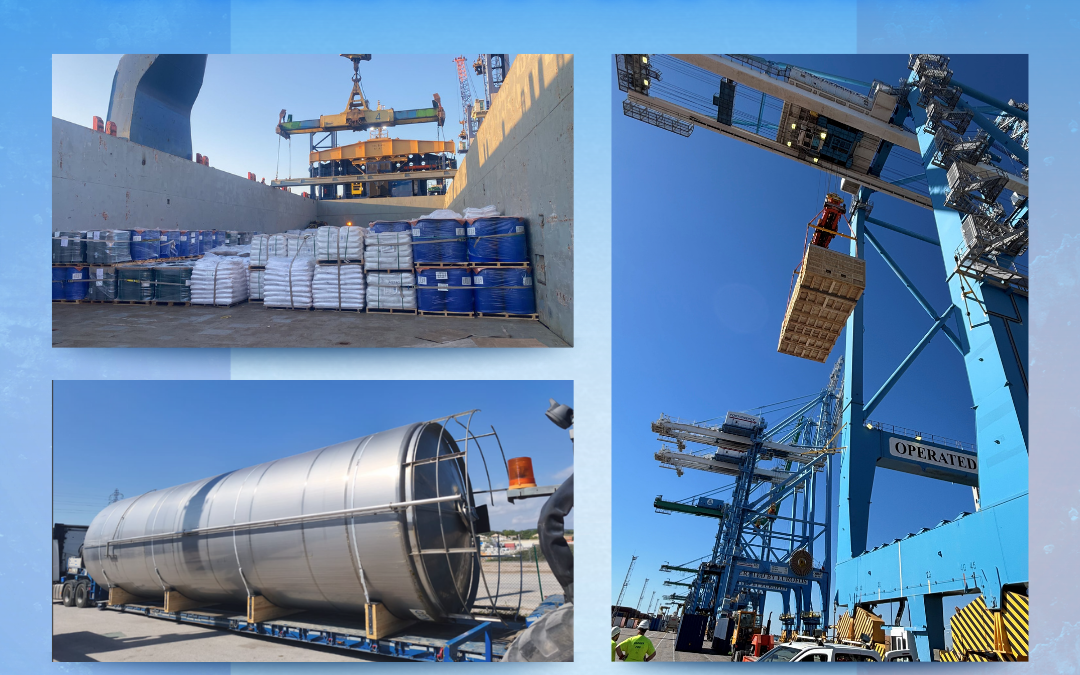 Recent Projects Handled by Logistics Plus France