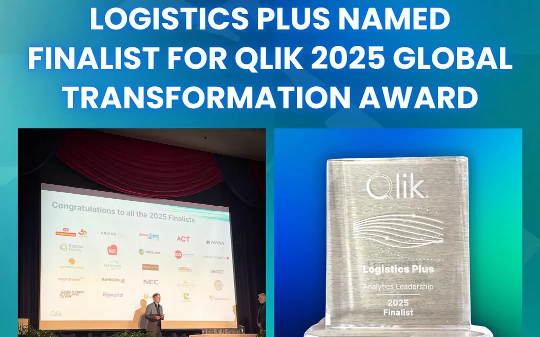 Logistics Plus Named Finalist for Qlik 2025 Global Transformation Award