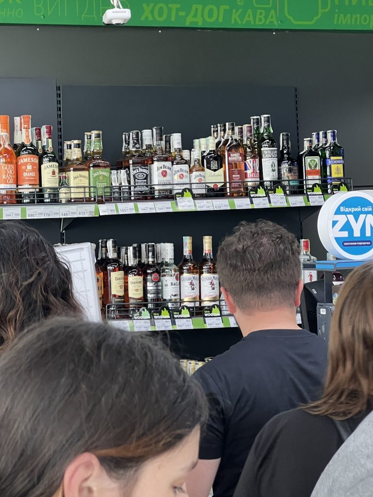 gas station liquor