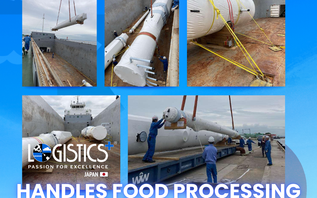 Logistics Plus Japan Handles Food Processing Machine Project